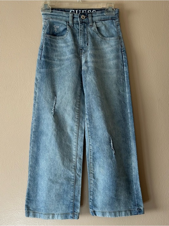 Guess Other - Guess Light Blue Wide-Leg Denim Jeans for Girls